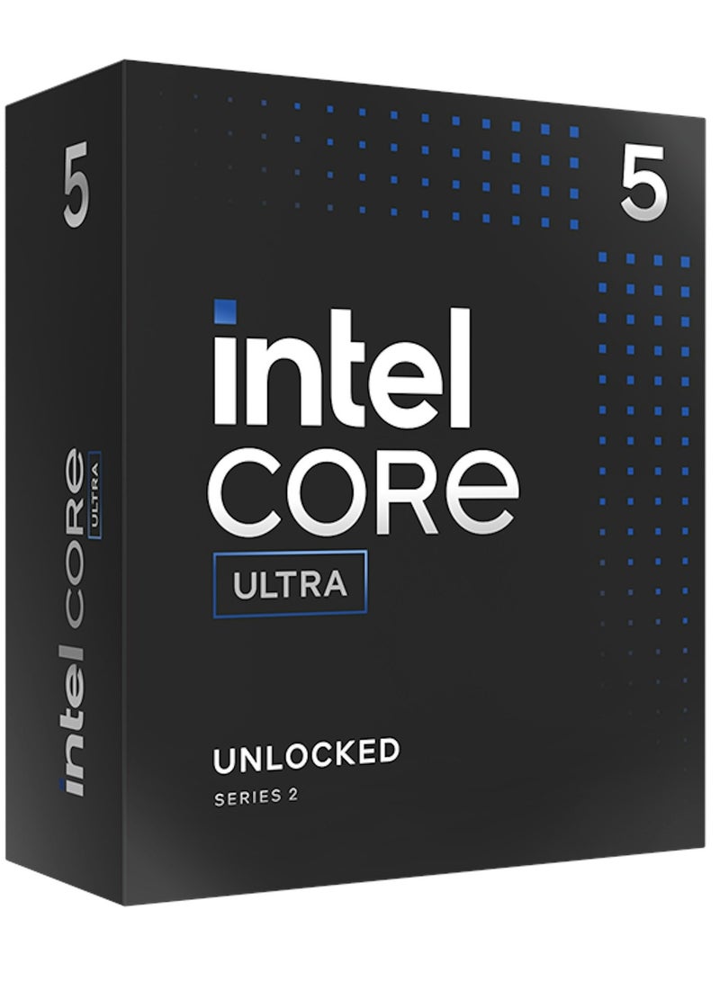 Intel Core Ultra 5 245K (Arrow Lake) Socket LGA 1851 Desktop Processor (Series 2), 14 Cores & 14 Threads,  24M Cache, 5.2 GHz Max Turbo Boost Frequency, Intel Graphics, 2* DDR5 & 192GB Max Memory, Intel AI Boost | BX80768245K - Image 1